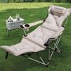 ZISIZ Folding Recliner Chair with Leg Rest