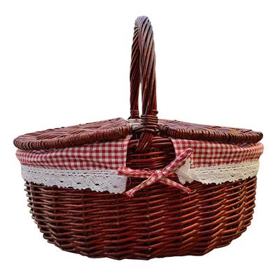 OEING Woven Picnic Basket