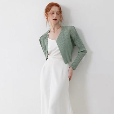 Plitzmood Code Pleated Cardigan