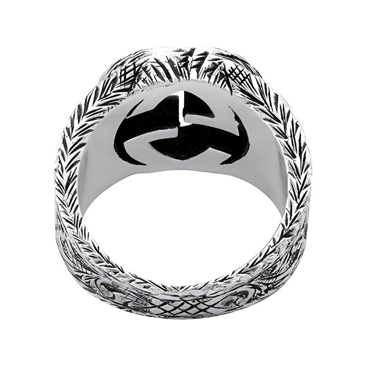 Gucci In elkaar grijpend G Hol Ontwerp 925 Zilveren Ring Unisex ringen 455302-J8400-0811