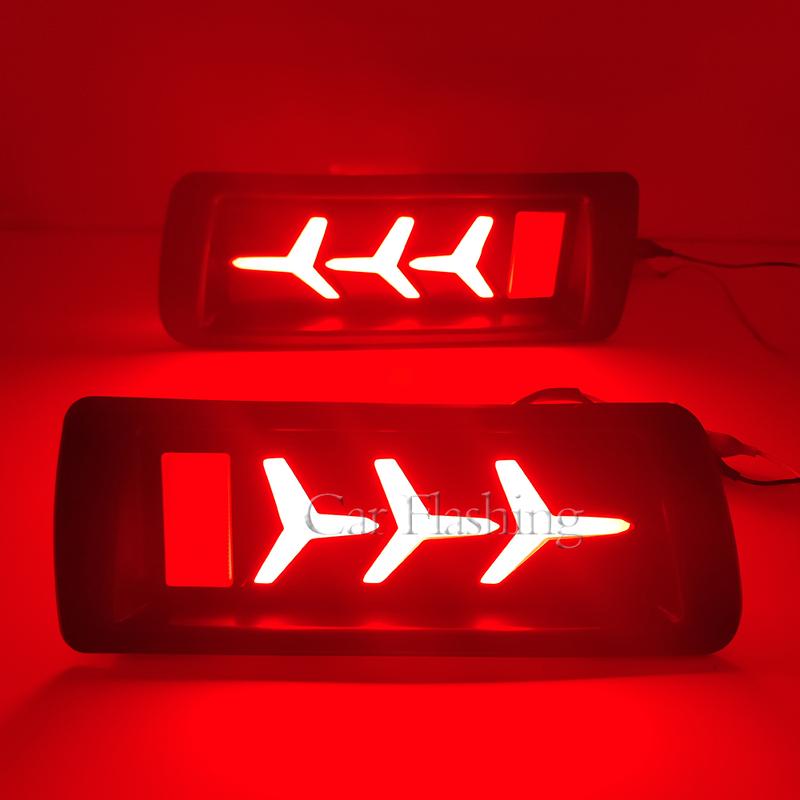 Car LED Rear Bumper Tail Light For Land Cruiser Lc90 3400 Fj90 Fj95 2700 1996 1997 1998 1999 2000 2001-2003 brake Turn Signal