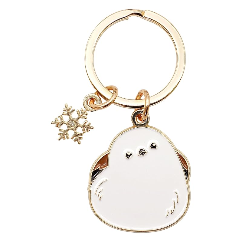 

world trading animal Keyring [Shimaenaga] Animal cute key ring Z0143/KH