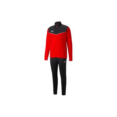 Color Block Stand Collar Long Sleeve Fitted Tracksuit Men Tracksuits Multicolor 657534-01