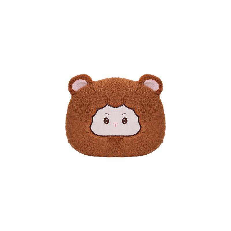 Plush Monkey Car Headrest & Lumbar Pillow - Comfortable, All-Season Support Cushion