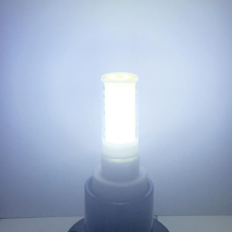 Dimmable G9 COB 5W / 7W 110V 120V Deep LED Ceramic Corn Lighting Replace 45W 60W Halogen Lamp Cold / Warm White For Home Bulbs