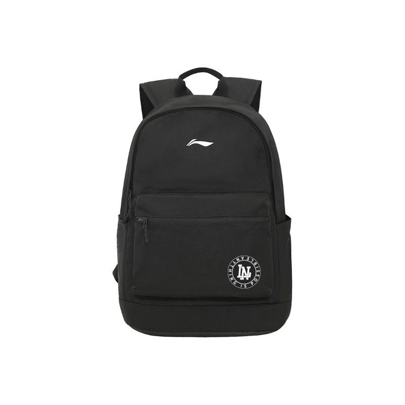 New LiNing Polyester Backpack Regular Unisex Black ABSV313-3