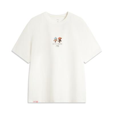 X GUGONG,LIANMINGKUAN Collection Culturelle Chinoise T-shirt Homme Blanc AHSV859-1