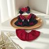 Cute Dress 10cm Cotton Doll Clothes Bow Hair Clip Doll Dress Up Set  10cm Cotton Doll