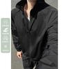 Mens American High Street Thin Breathable Upf50 Sunscreen Deconstructed Splicing Open Front Jacket