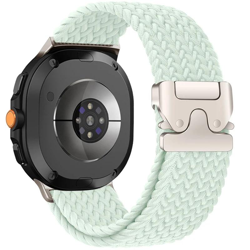 Braided Strap for Samsung Galaxy Watch 8 40 44mm/8 classic Band Parachute Buckle belt Correa Bracelet for Galaxy watch8 straps