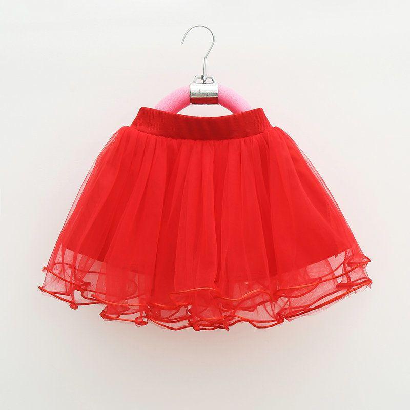 Girls' Half Skirt Versatile Baby Children's Fluffy Gauze Skirt Princess Dance Short Skirt Summer