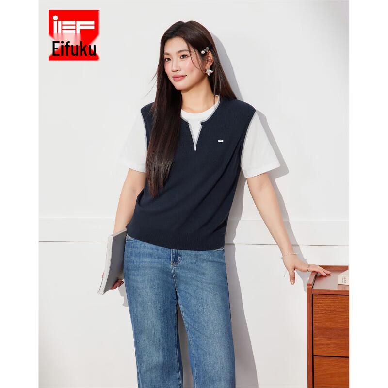 IEF Korean Style Plus Size Knitted Top L