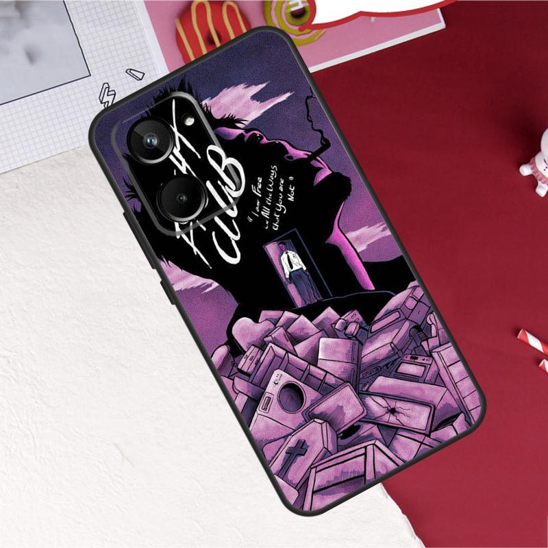 Fight Club Movie Poster For Realme 15 Pro GT7 GT6 10 11 12 13 14 Pro Plus C55 C71 C75 C67 C63 C61 C53 C35 C65 Case