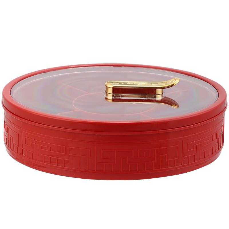 Guangyi Chinese New Year Decorative Melamine Snack & Dried Fruit Tray