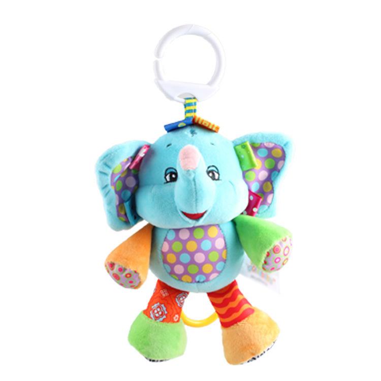 Tier Babyrassel Plüsch Kindergeschenk Spielzeug für Kinder