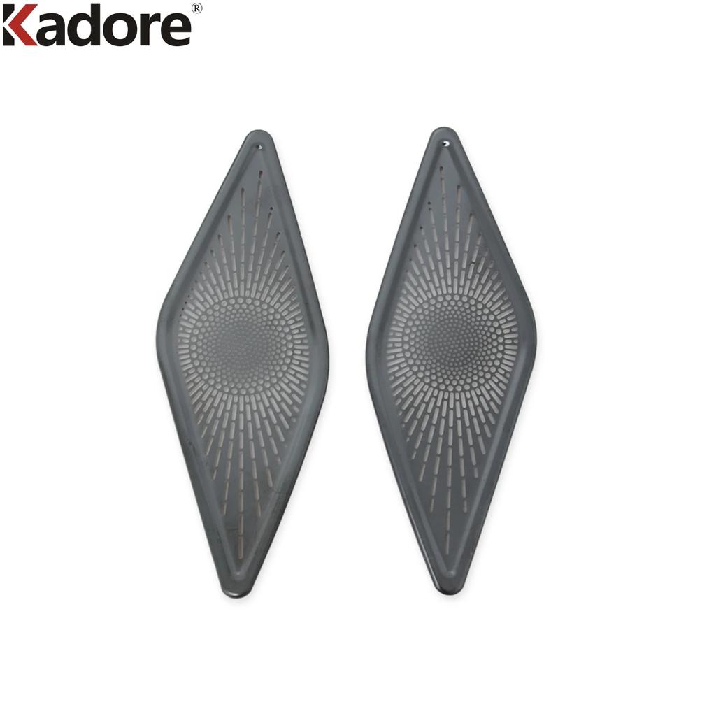 Car Accessories For Honda CRV CR-V  2024 Stainless Interior Front Door A Pillar Audio Stereo Speaker Cover Trim (No Hybrid)