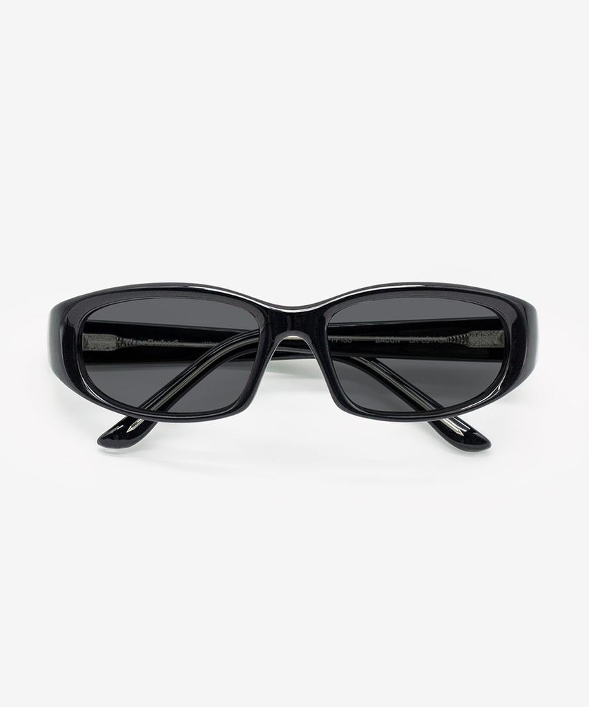 Weeoweeo Bacon Black Sunglasses