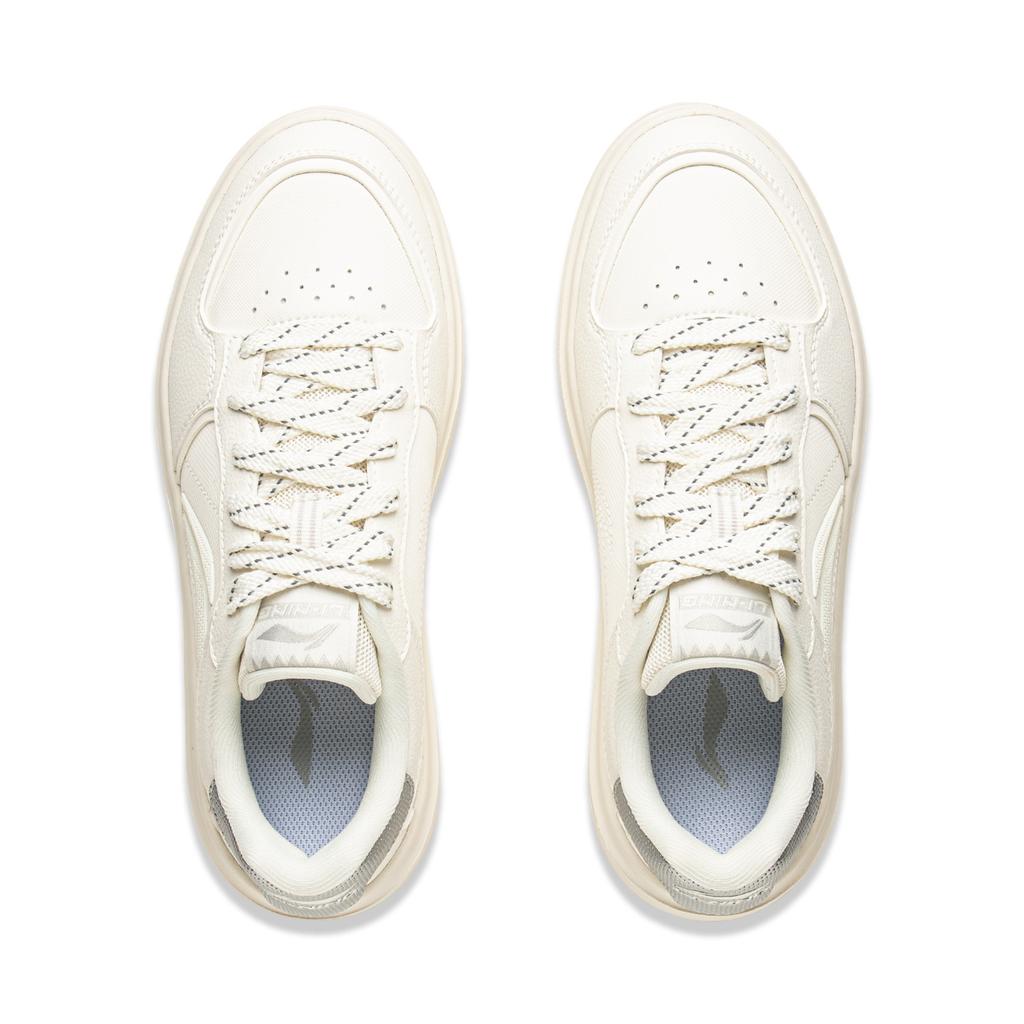 Li Ning Lantern Festival Synthetic Leather Wear resistant And Lightweight Low top Skateboard Shoes Women's AGCV316-1