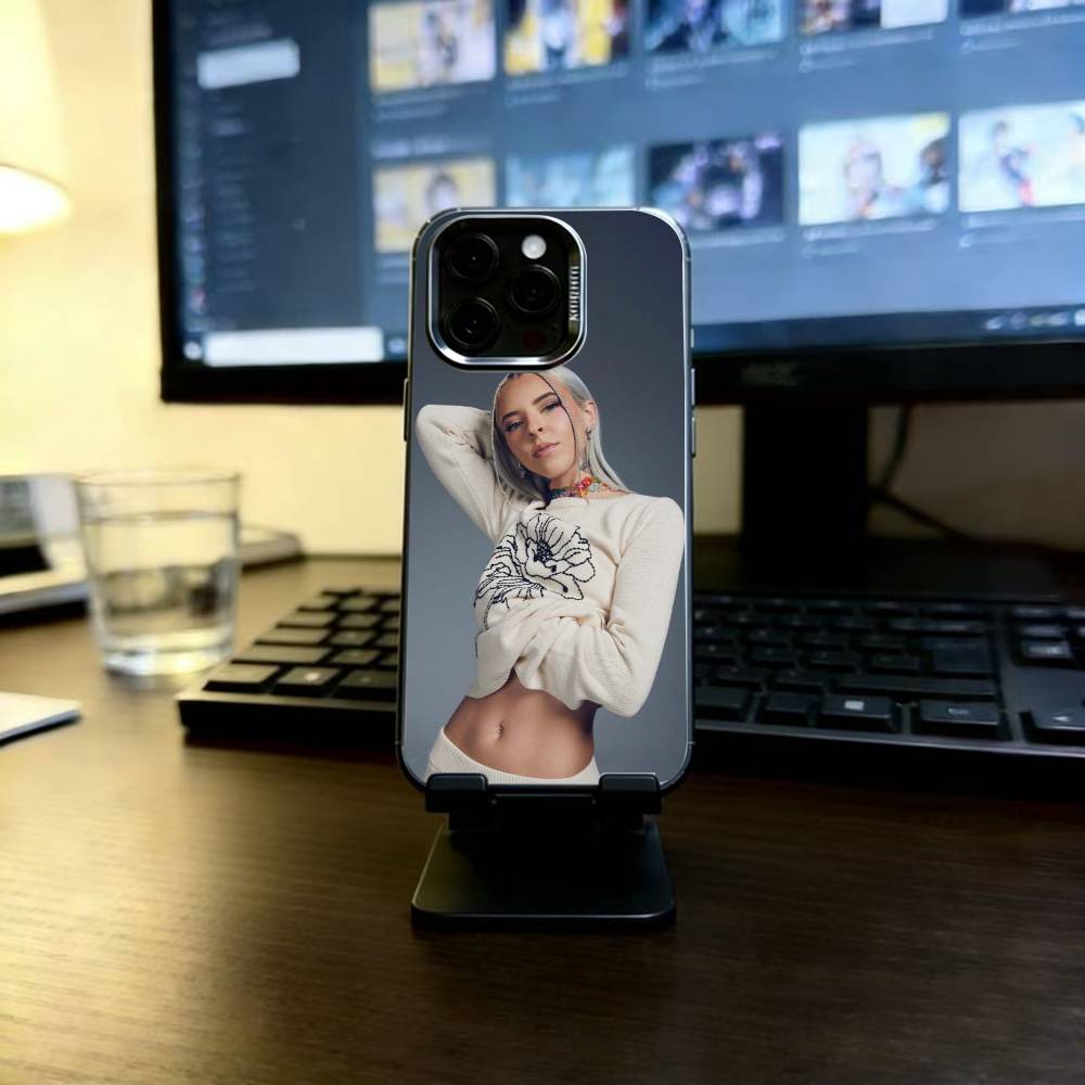 Singer Y-Young Mikos Phone Case For iPhone 17,16,15,14,13,12,11 Plus,Pro Max,XS,Colorful Silver Black Cover