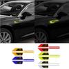 For Mitsubishi Outlander Pajero Eclipse ASX EVO Car Reflective Sticker Night Warning Strip Tape Traceless Protective Accessories