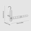 Folding Clothes Drying Rack - Travel Essentials For Laundry - Portable And Collapsible With Hook - Clothes Rack Rv Essentials