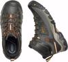 Men's Keen Targhee III WP Mid Trekking Shoes Black Olive/golden Brown