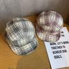 Retro Styled Collared Cotton Baseball Hat With Sun Protection For Summer Wear