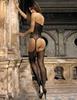 Erotické body punčochové zboží dárek pro přítelkyni sexy overal
