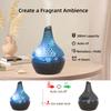 300ml USB Aromatherapy Diffuser Ultra Quiet Cold Mist Humidifier With Remote Control And 7 Color Changing Led Lights for Bedroom