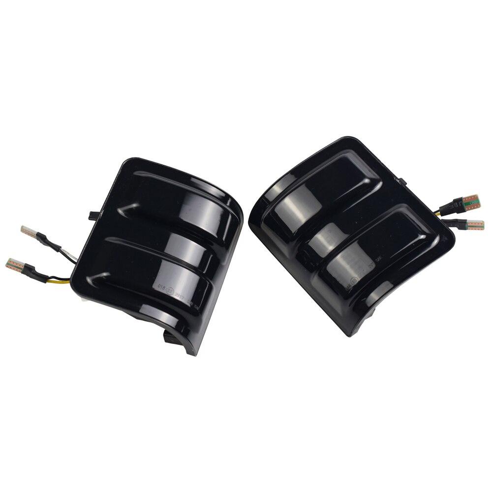 2pcs Side LED Turn Signal Light Dynamic Mirror Indicator Blinker For Ford F250 F350 F450 F550 2008-2016