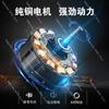 Brushless Lithium Battery Hand-Pushed Snow Blower, Small Road and School Snow Remover, Compact and Powerful Snow Thrower,Perfect