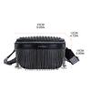 Fashion Tassel Fanny Packs Crossbody Bag Women's Chest Bags PU Leather Waist Sling Phone Pouch with Adjustable Strap