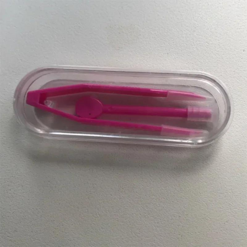 1 Set Color Contact Lens Case Box Tweezers and Suction Stick for Eyes Care Tool Contact Lenses Inserter Tools Contacts Case