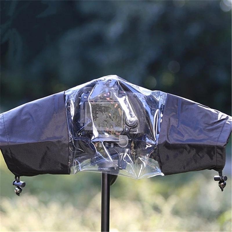 Waterproof DSLR Camera Cover AntiFog TPU Window Protective Shell For Outdoor Photography Rain Snow Protections Nylons