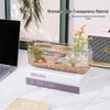 Transparent Wall-Mounted Plant & Fish Tank for Office/Living Room Décor