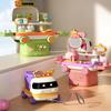 Non-Toxic Multifunctional Kitchen Medical Makeup Toy With Storage Box Children'S Pretend Play House Interactive Toys For Children Kids Gifts