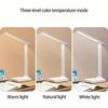 Foldable LED Desk Lamp, Rechargeable Touch Control 3 Dimmable Levels, Eye-Caring Book Reading Light for Bedroom Office Study