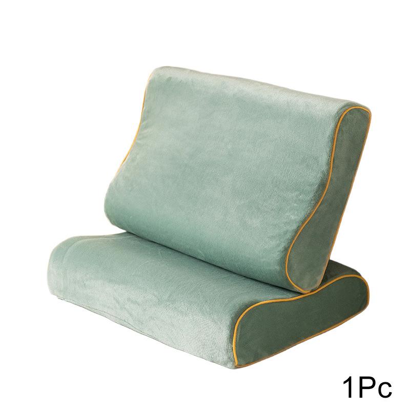 1PC Pillowcase Comfortable Pillow Cover Warm Pillow Case Memory Neck Pillow Milk Velvet Soft Pillow Towel Sleeping Skin-friendly