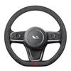 Ideal ONE Universal Suede Steering Wheel Cover: Non-Slip, Sweat-Absorbing, All-Season