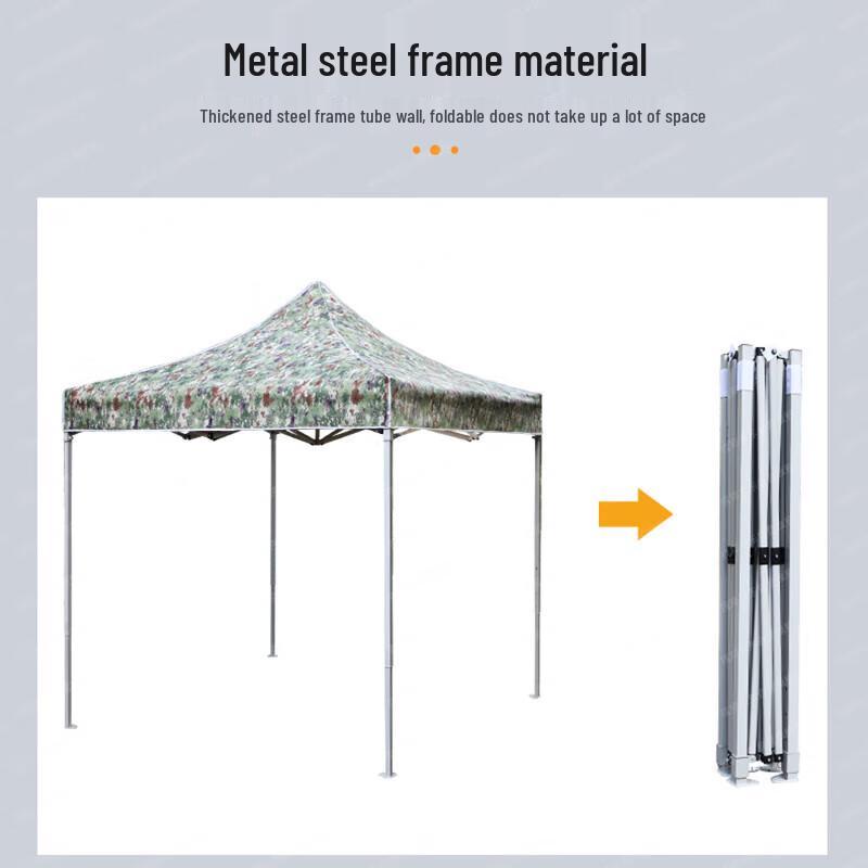 Heavy-Duty Outdoor Folding Camouflage Tent