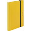 King Jim Clear 5894H File, A4, Bi-fold, Compac, Yellow,