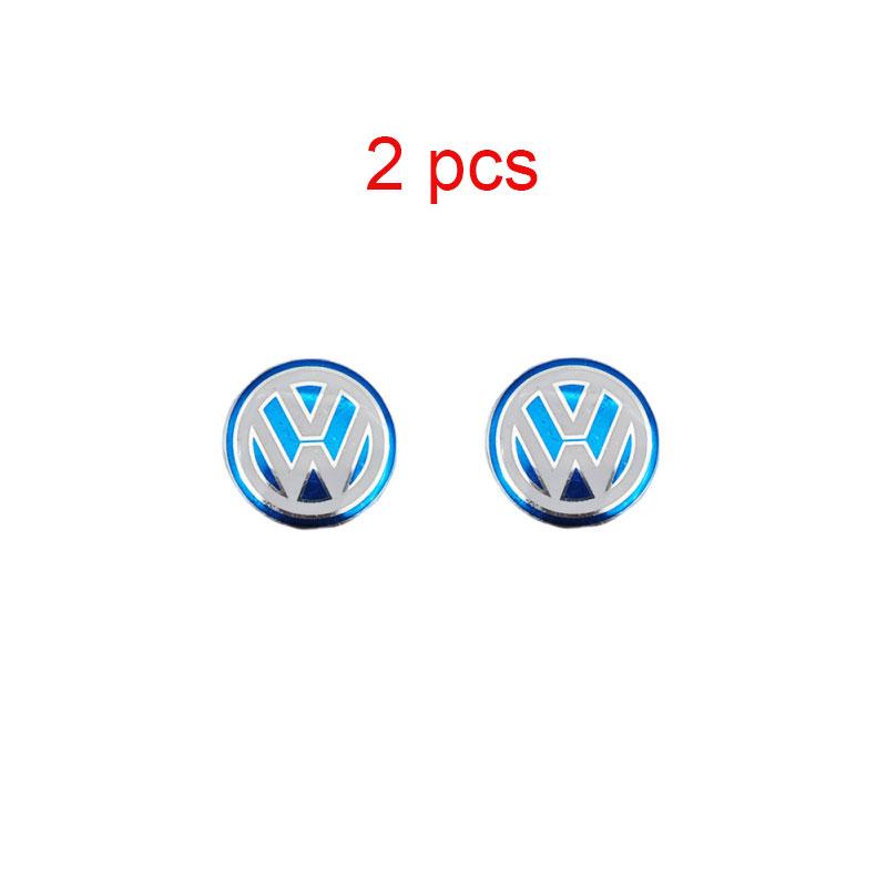2026 New For VOLKSWAGEN VW 14mm Car Key Logo Sticker Remote Fob Key Emblem For Volkswagen VW Golf GTI Passat Tiguan Arteon Touar
