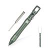 ThruNite Mini Ballpoint Pen Keychain EDC Pocket Ballpoint Pen Smooth Writing Great Gift for Office Work Construction Dark Green -