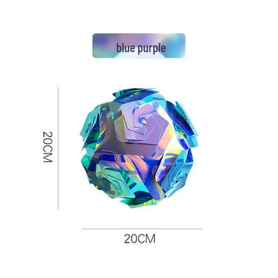 Rose Hanging Ball Christmas Decorations for Mall Ceilings