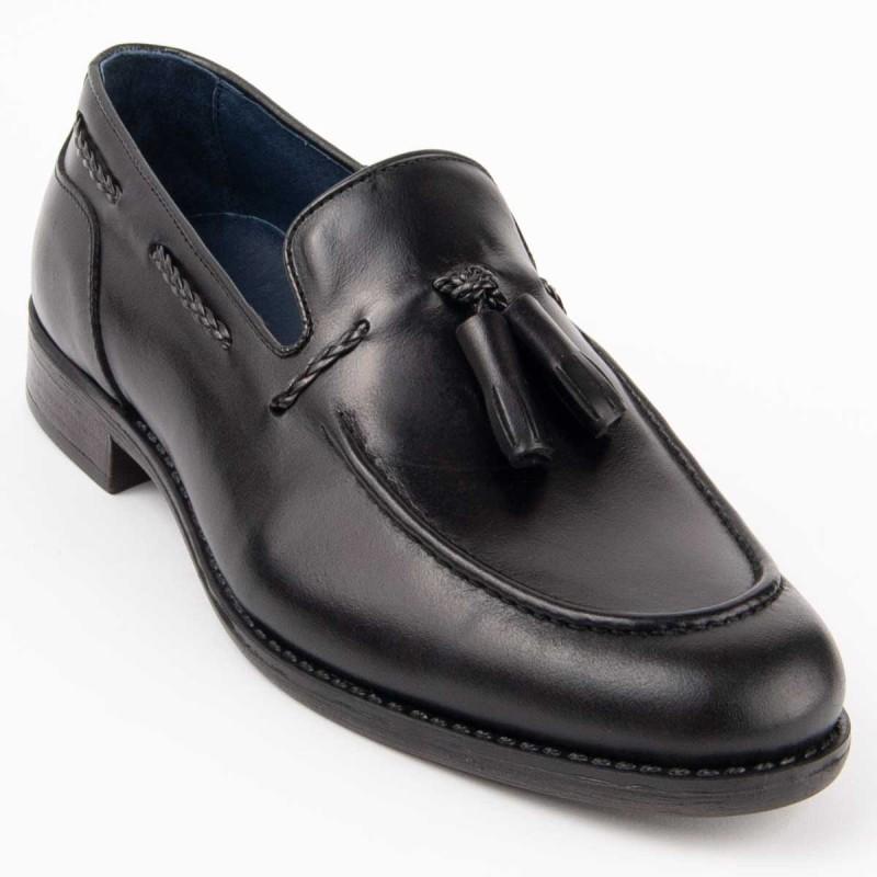 Men's Leather Loafer. Purapiel Moretto3 102781