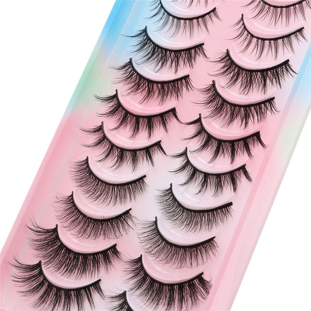 

Волшебные пучки Кошачий глаз Макияж Накладные ресницы Аниме-ресницы Манга-ресницы Косплей-ресницы Норковые ресницы SA209