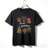Unisex Happy Holidays Hanukkah Christmas Kwanzaa Design TShirt New Year Jewish Holiday Celebration Casual Wear for Men Women