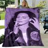 Lana Del Rey Coperta stampata sottile Morbida e confortevole Coperta per casa, viaggio, biancheria da letto regalo di compleanno
