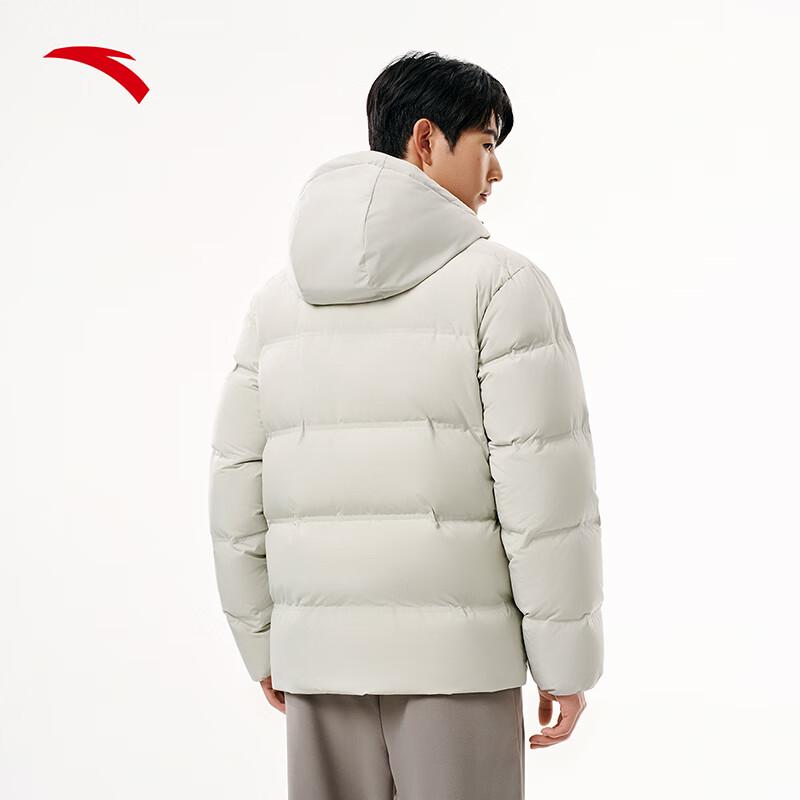Anta Men's Six-Degree Core Seamless Hooded Down Jacket