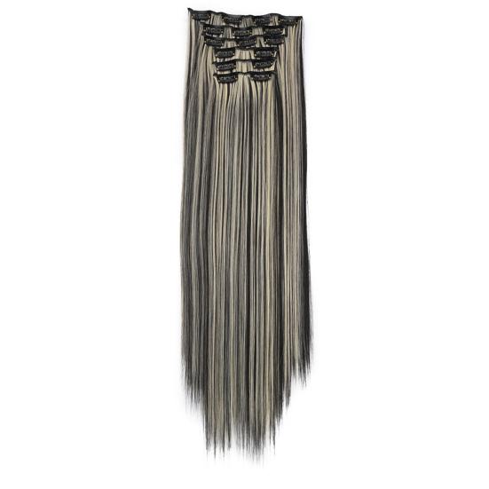 Wig Clip Heat-Resistant Smooth Surface Ultra Wig for Temperature Fiber Long High Clips Straight Female